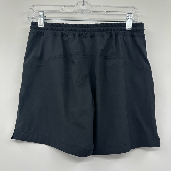 Pride Adult Humankind Rainbow Striped Swim Trunks Size Small - Picture 8 of 11